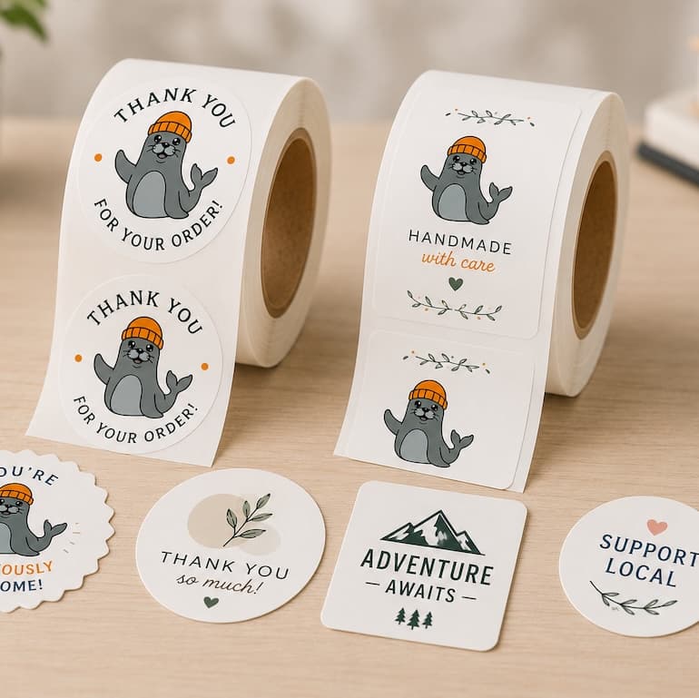 Custom Printed Stickers