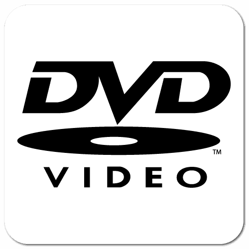 "DVD Video" Stickers