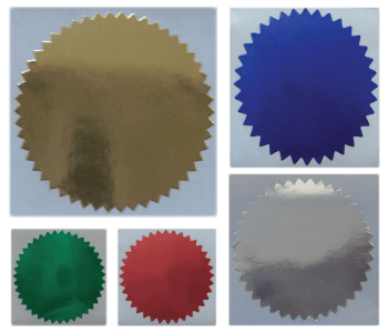 Burst Foil Notary & Certificate Seals