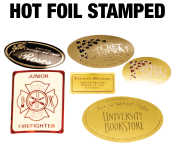 Foil Stamped Labels