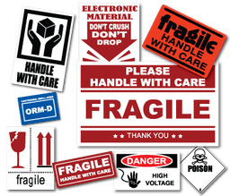 Shipping and Handling Stickers