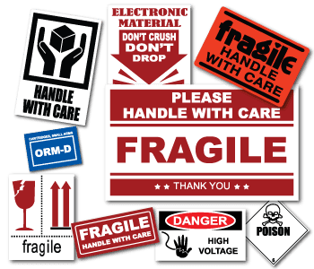 Shipping and Handling Labels