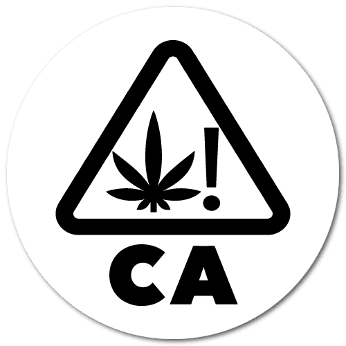 Cannabis Warning Symbol for California Labels