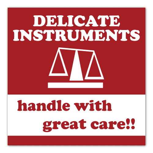 Delicate Instruments Stickers