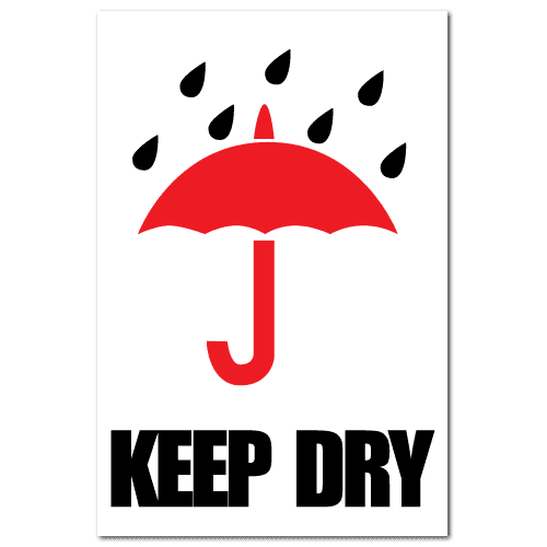 Keep Dry International Stickers