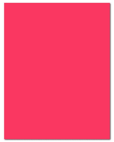 8.5" X 11" Fluorescent Pink Sheets