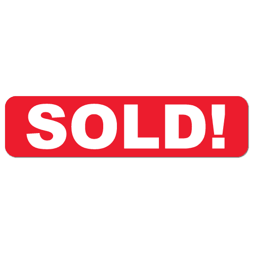 "SOLD" Stickers