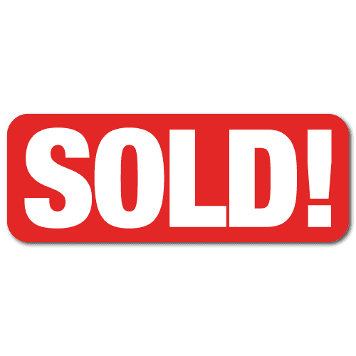 SOLD - 2 x 0.75 Labels