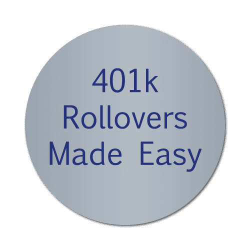 401k Rollovers Made Easy Circle Seals
