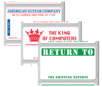 Our Custom Printed Mailing Labels