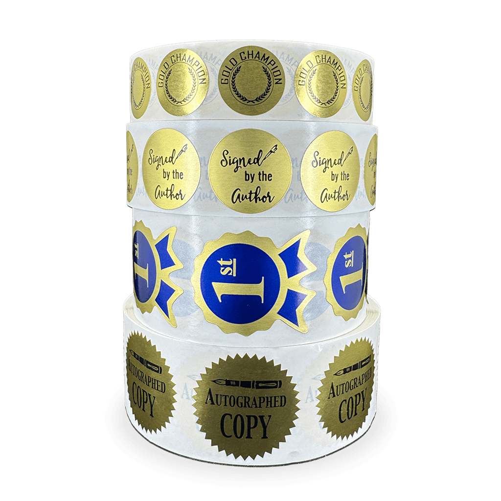 Award And Book Stickers