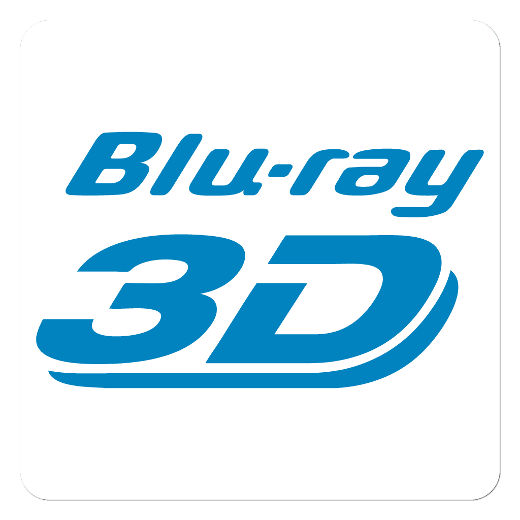 Blu-Ray 3D stickers on a roll for media packaging