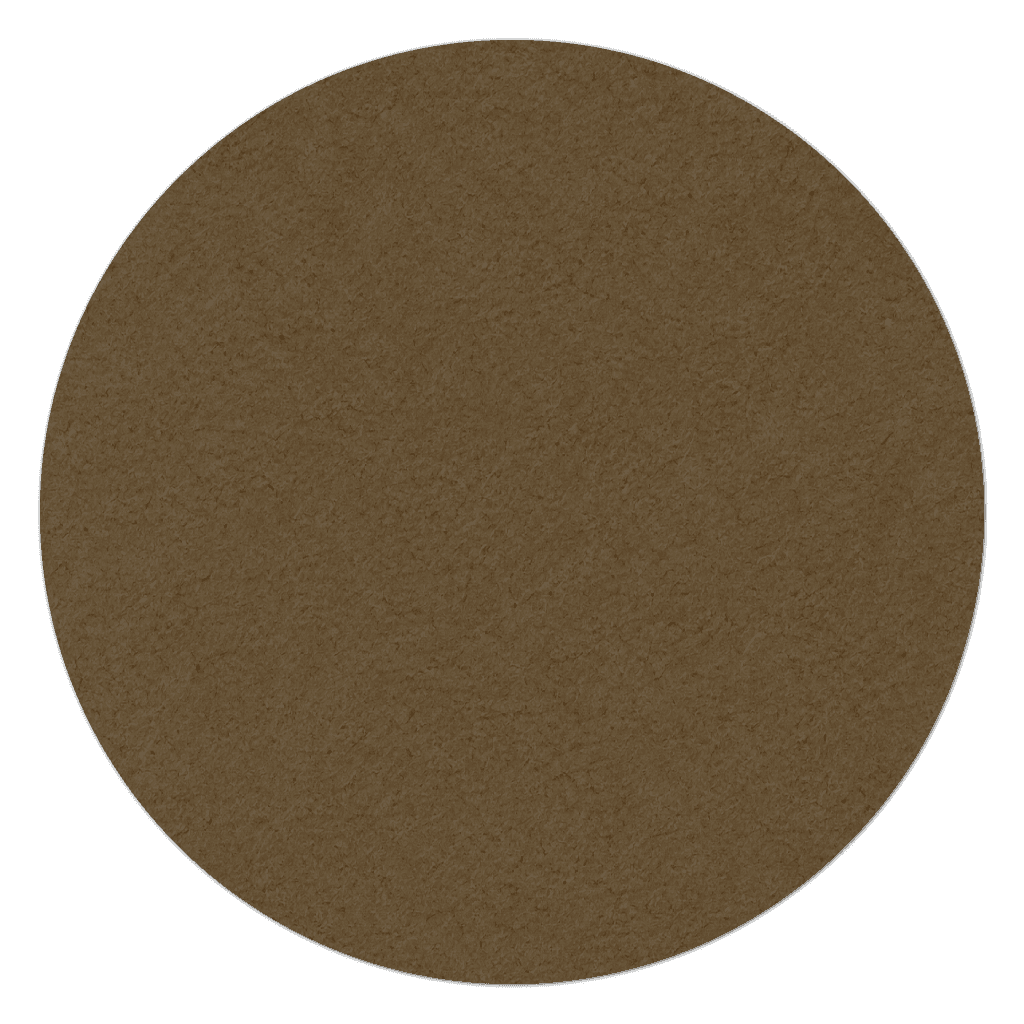 Brown Kraft Paper Circle Blank Stickers