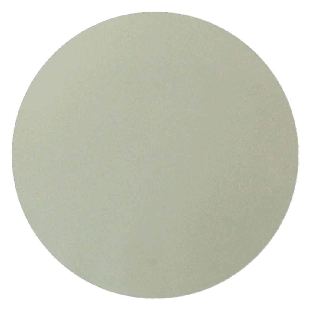 Blank glow-in-the-dark circle stickers on a roll