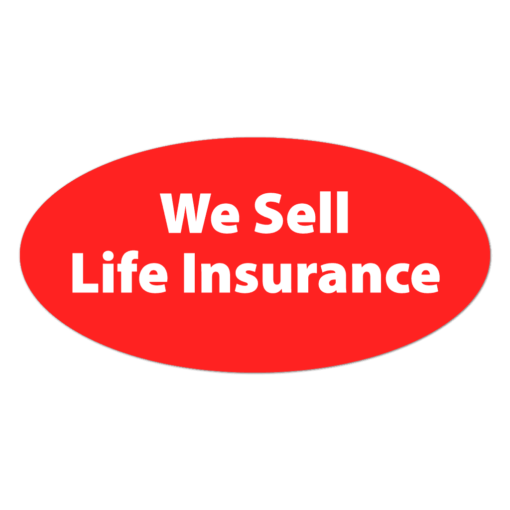 72572 We Sell Life Insurance Stickers